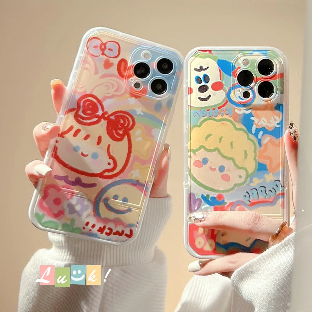 Happy - iPhone Case with Stand