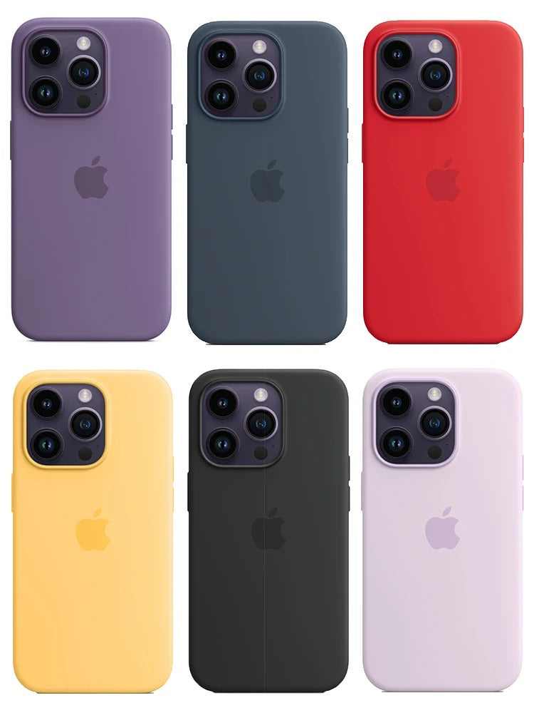 Original Liquid Silicone Phone Case for iPhone