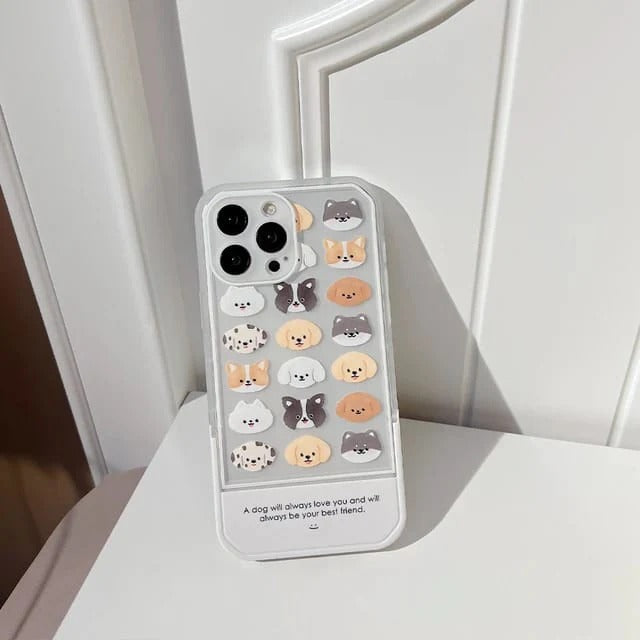 Cute Animal Face Design - iPhone Back Case Only