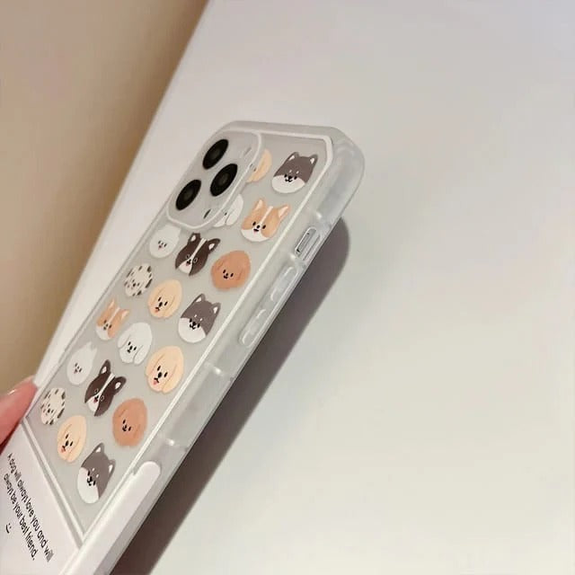 Cute Animal Face Design - iPhone Back Case Only