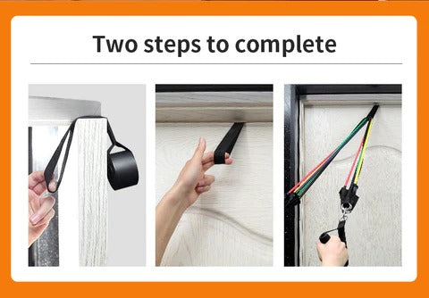 11 Pcs Fitness Resistance Bands Set - (IMPORTED)