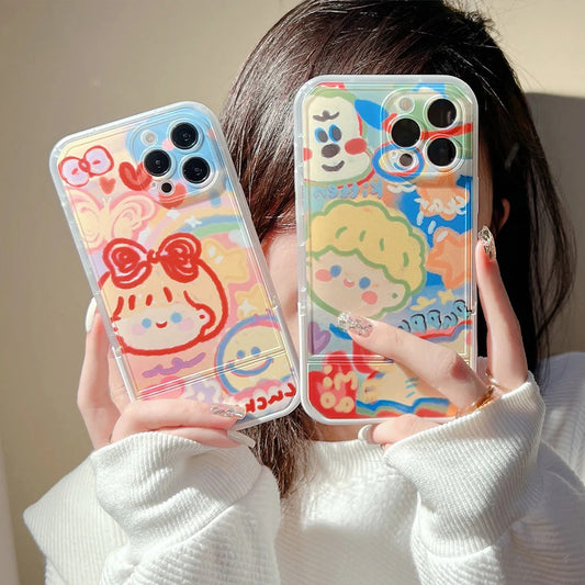 Happy - iPhone Case with Stand